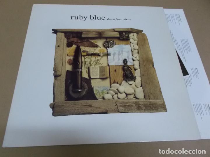 Discos de vinilo: RUBY BLUE (LP) DOWN FROM ABOVE A&Ntilde;O &ndash; 1990 &ndash; EDICION U.K. &ndash; ENCARTE CON LETRAS - Foto 1