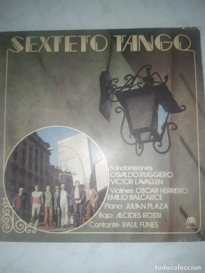 Vinyl records: SEXTETO TANGO LP 1976 MICROFON ARGENTINA