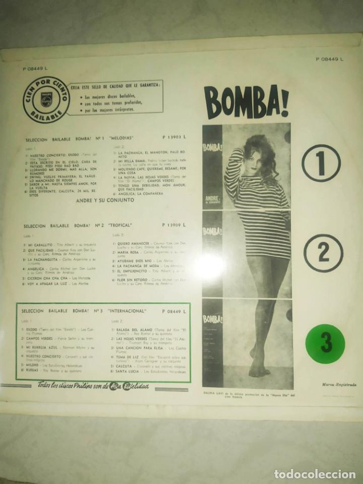 Discos de vinilo: Andre Y Su Conjunto &ndash; Bomba ! N&deg; 3 &rdquo;Internacional&rdquo; LP - Foto 2