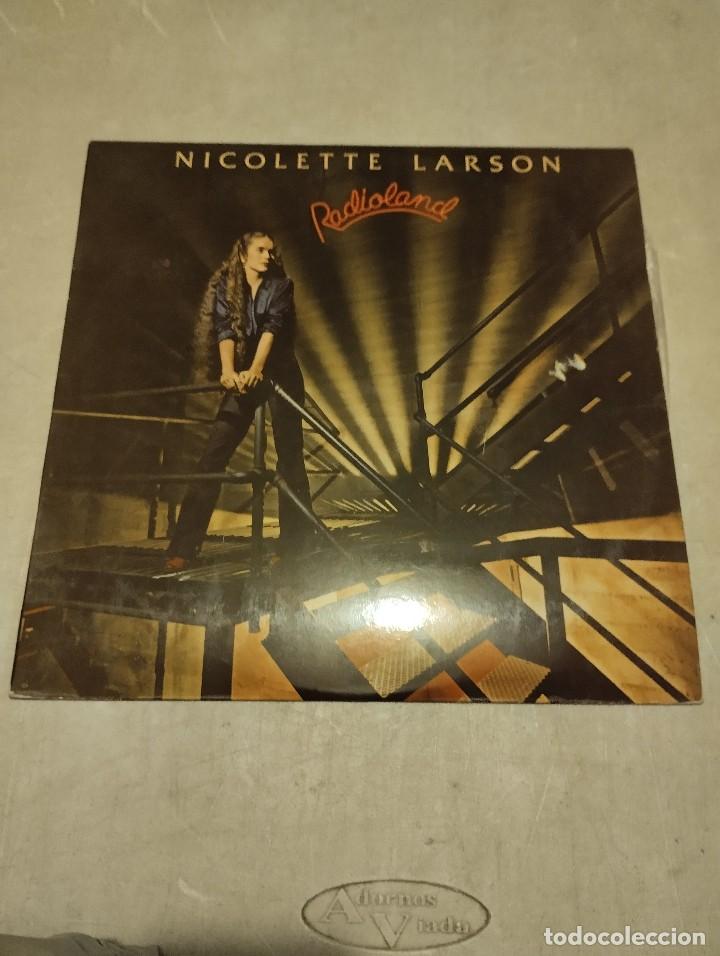 Discos de vinilo: Nicolette Larson Lp Radioland Esp.1981 insert letras - Foto 1