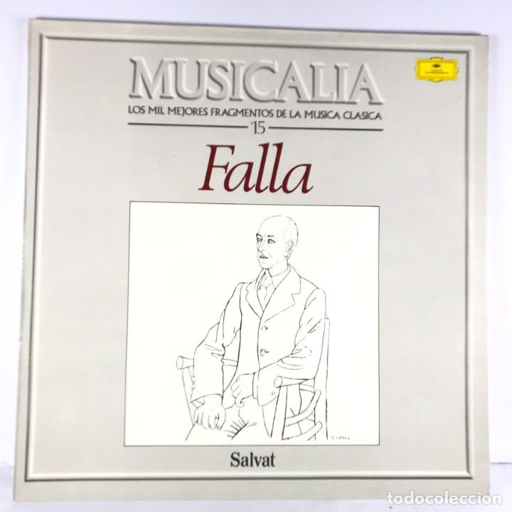 Discos de vinilo: MUSICALIA - SALVAT - DISCO N&ordm; 15. Falla - Foto 1