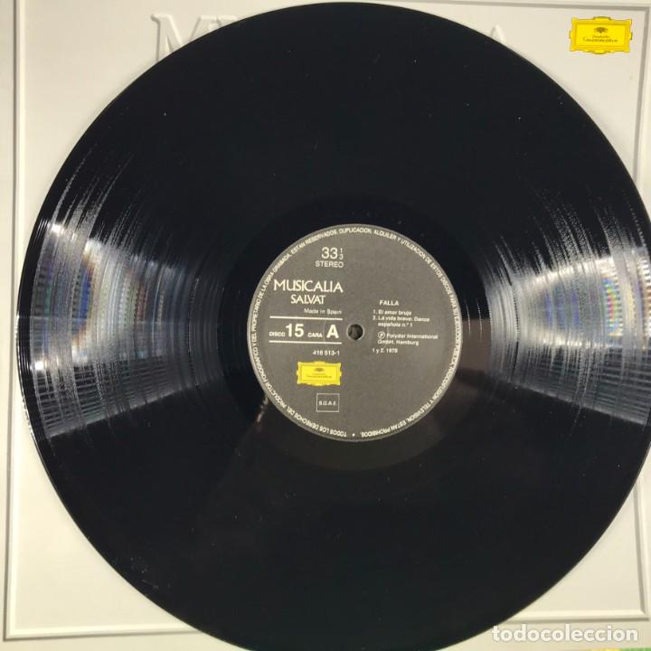 Discos de vinilo: MUSICALIA - SALVAT - DISCO N&ordm; 15. Falla - Foto 3