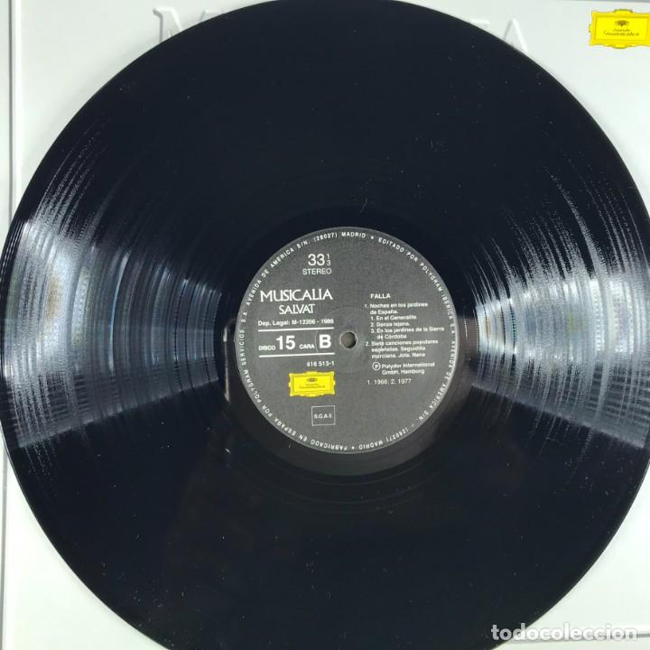 Discos de vinilo: MUSICALIA - SALVAT - DISCO N&ordm; 15. Falla - Foto 5