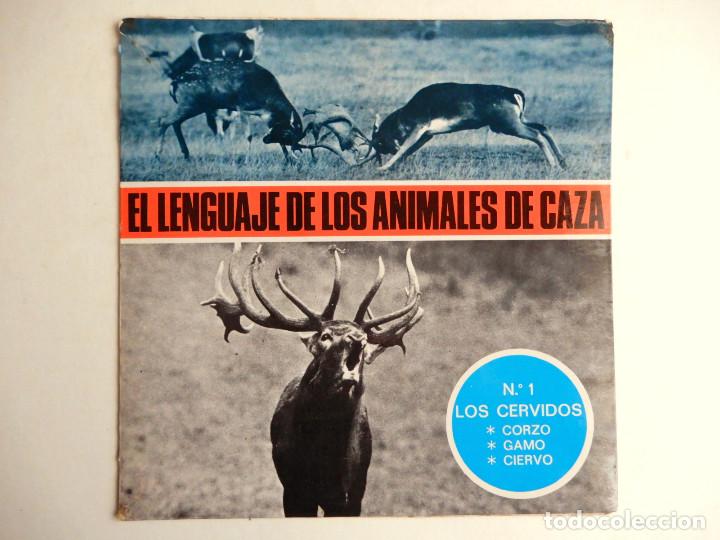 Vinyl-Schallplatten: DISCO FLEXIBLE EL LENGUAJE DE LOS ANIMALES DE CAZA N&ordm;1 LOS C&Eacute;RVIDOS - MINISTERIO DE AGRICULTURA 1970