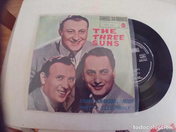 Discos de vinilo: THE THREE SUNS-EP SMOKE +3 - Foto 1