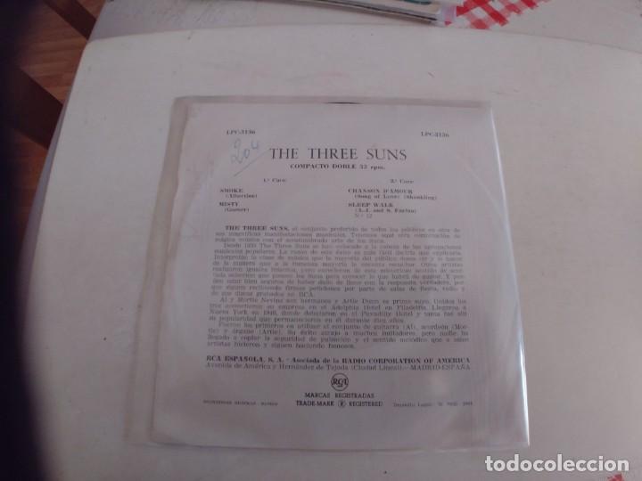 Discos de vinilo: THE THREE SUNS-EP SMOKE +3 - Foto 2