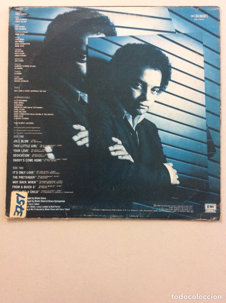 Discos de vinilo: Gary US Bonds. Dedication - Foto 2