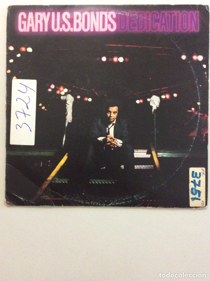 Discos de vinilo: Gary US Bonds. Dedication - Foto 1