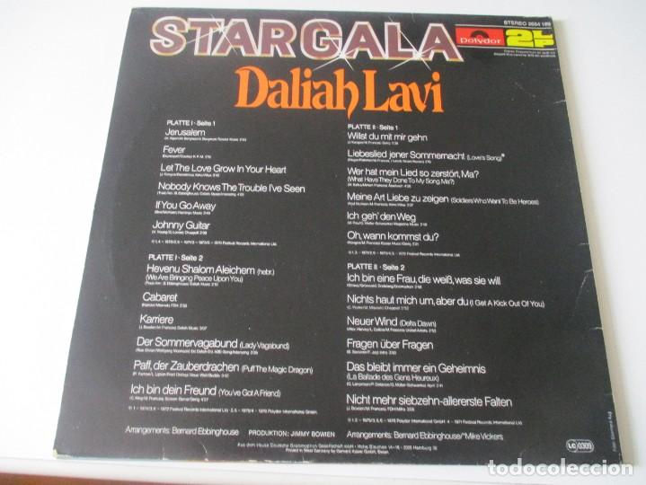 Discos de vinilo: STAR GALA Daliah Lavi (2 LP ) DI3933 - Foto 2
