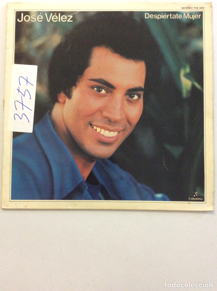 Discos de vinilo: Jos&eacute; V&eacute;lez. Despi&eacute;rtame mujer. - Foto 1