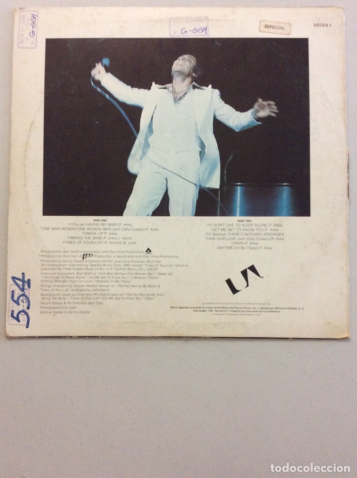 Discos de vinilo: Paul Anja. Momentos de tu vida. - Foto 2