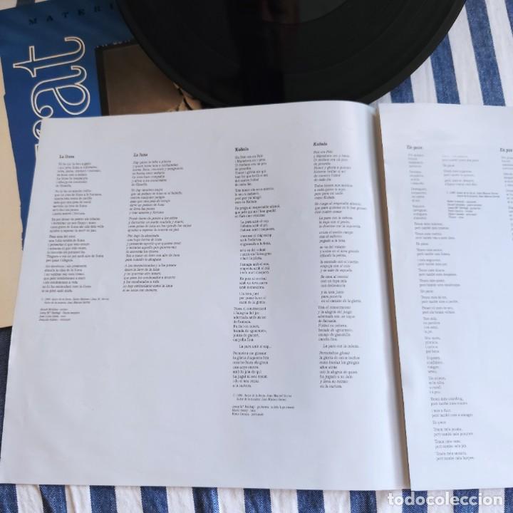 Discos de vinilo: Antiguo Vinilo/LP Joan Manuel Serrat, Material Sensible. - Foto 8