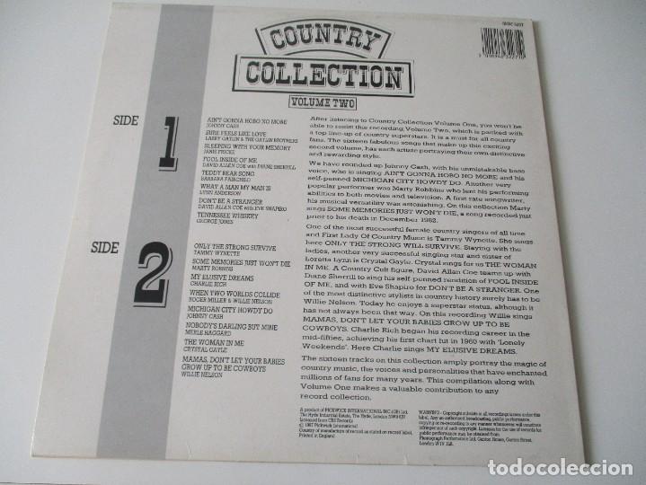 Discos de vinilo: COUNTRY COLLECTION Volume two DI3957 - Foto 2
