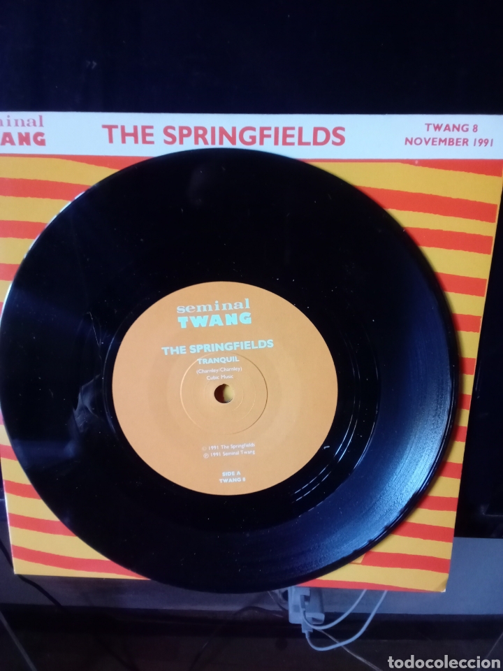 Discos de vinilo: THE SPRINGFIELDS 1991 TWANG Records England - Foto 3