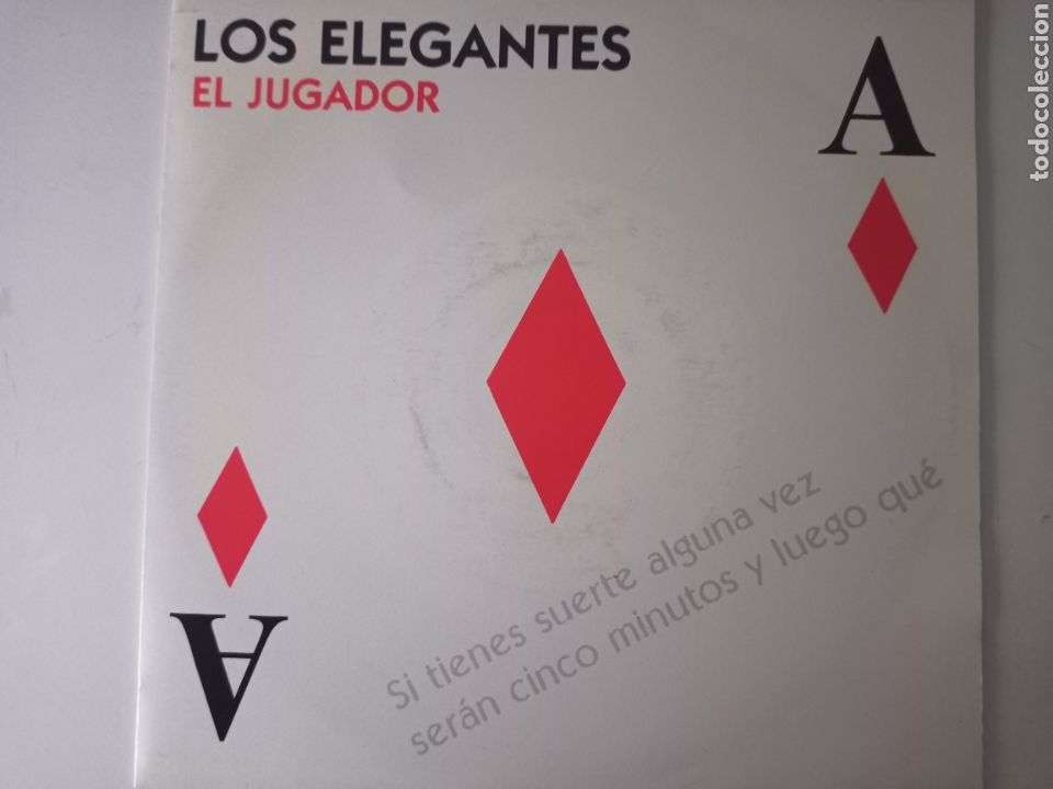Discos de vinilo: Los Elegantes - El jugador - Foto 1