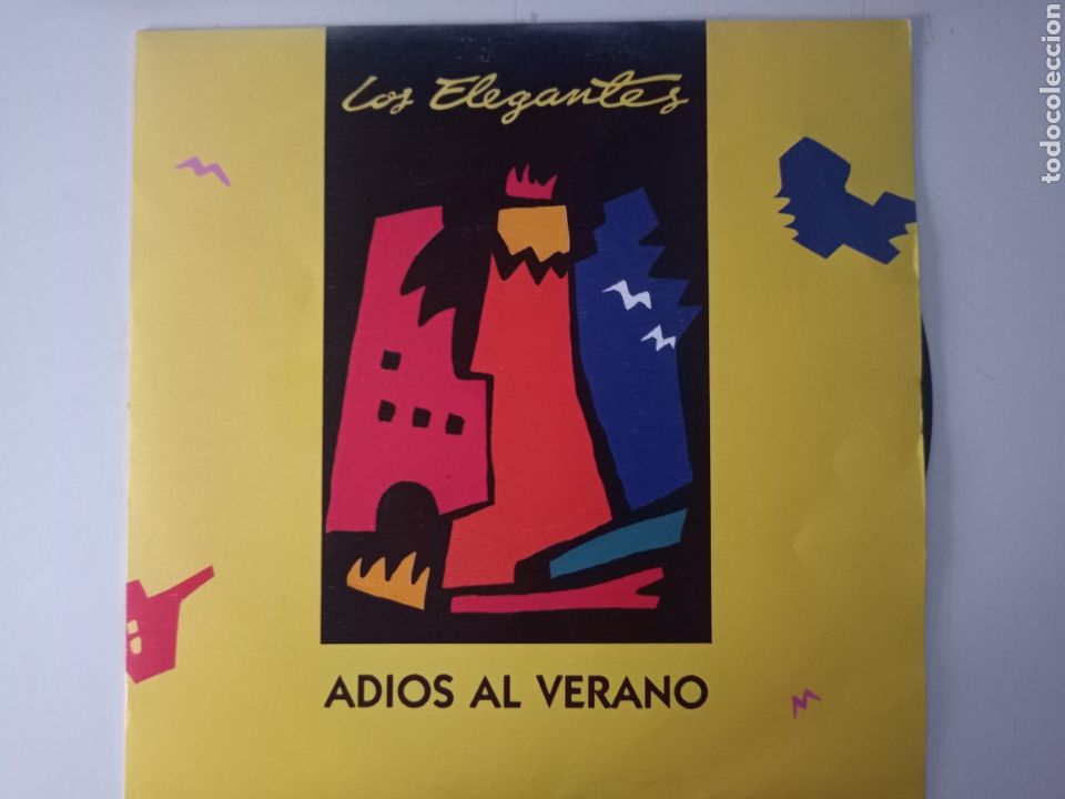 Discos de vinilo: Los Elegantes - Adi&oacute;s al verano - Foto 1