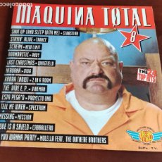 Discos de vinilo: MAQUINA TOTAL 8 - 3 LPS - CARPETA ABRIERTA - 1995. Lote 355224053