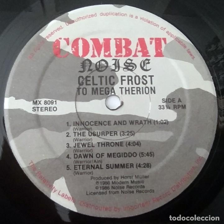 Discos de vinilo: LP CELTIC FROST - TO MEGA THERION - Foto 6