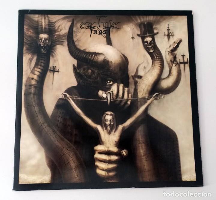 Discos de vinilo: LP CELTIC FROST - TO MEGA THERION - Foto 1