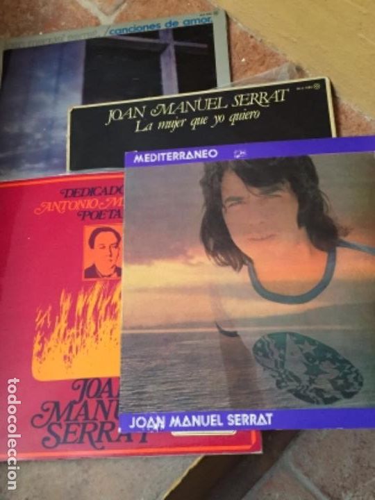 Discos de vinilo: Joab Manuel Serrat lote 4lp - Foto 1