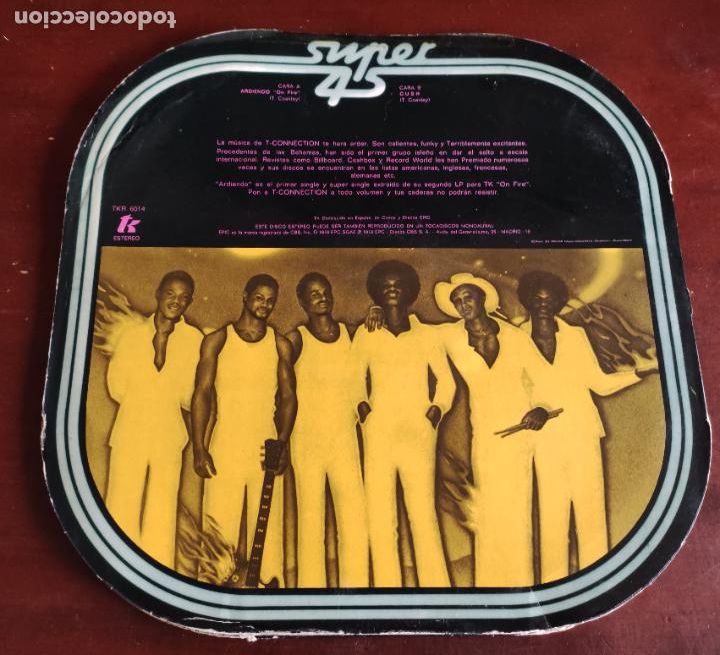 Discos de vinilo: T - CONNECTION - ARDIENDO - ON FIRE - MAXI SINGLE.12 - 1978 - Foto 2