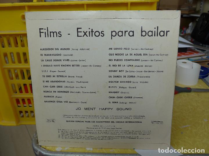 Discos de vinilo: FILMS - EXITOS PARA BAILAR - Foto 3