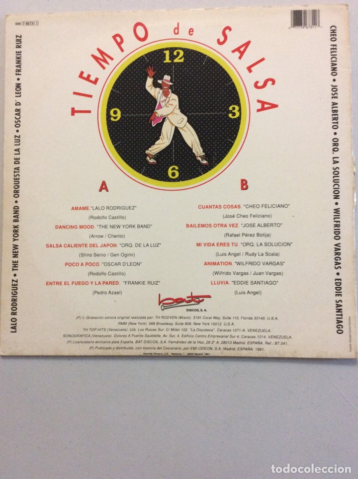 Discos de vinilo: Tiempo de salsa. - Foto 2