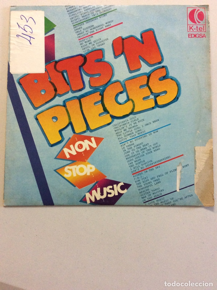 Discos de vinilo: Bits &lsquo;n pieces. Non stop music. K-tel Edigsa. - Foto 1
