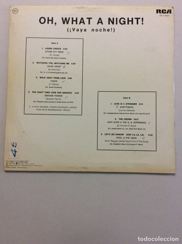 Discos de vinilo: Oh, what a night! Especial discotecas. - Foto 2