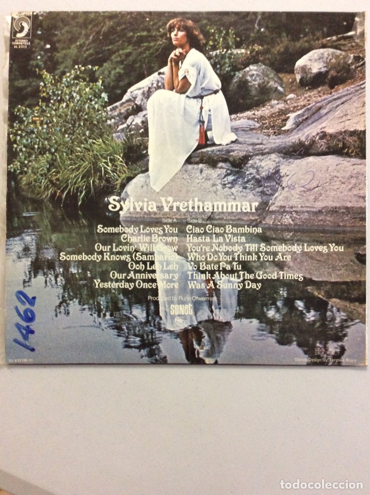 Discos de vinilo: Sylvia. Somebody loves you. - Foto 2