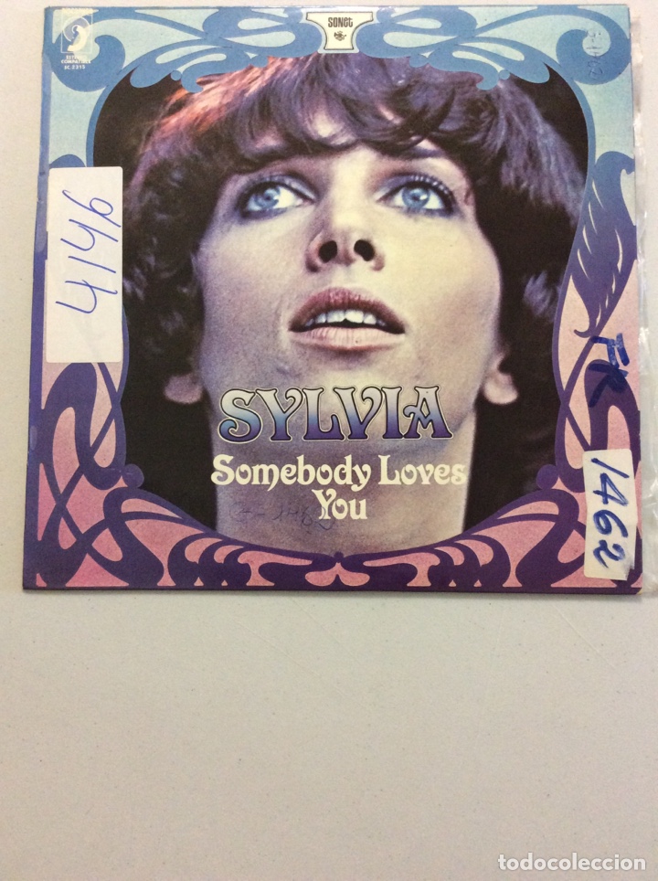 Discos de vinilo: Sylvia. Somebody loves you. - Foto 1
