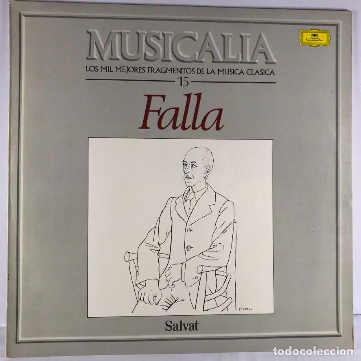 Discos de vinilo: MUSICALIA - SALVAT - DISCO N&ordm; 15. Falla - Foto 1