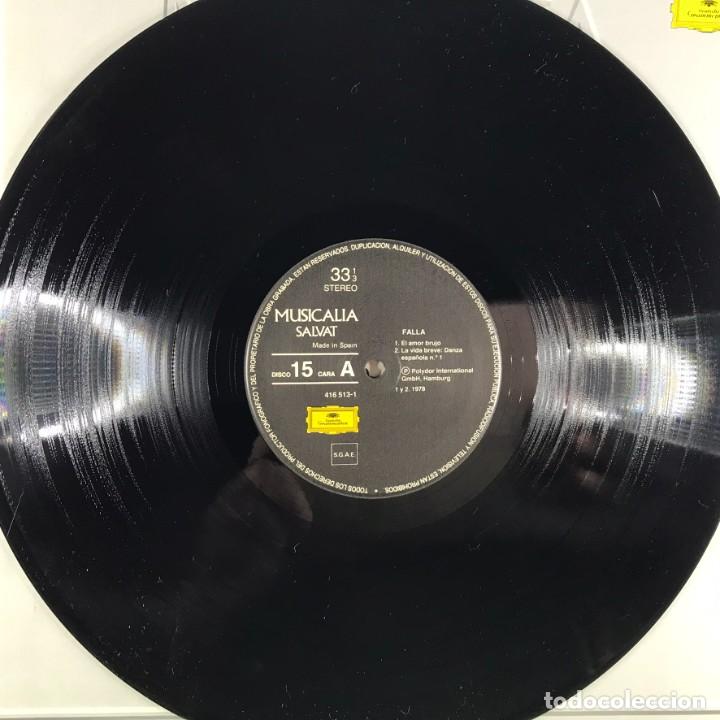 Discos de vinilo: MUSICALIA - SALVAT - DISCO N&ordm; 15. Falla - Foto 3