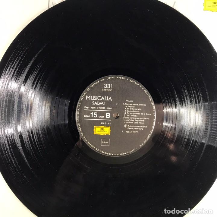 Discos de vinilo: MUSICALIA - SALVAT - DISCO N&ordm; 15. Falla - Foto 5