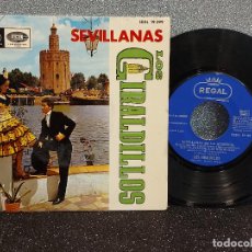 Discos de vinilo: LOS GIRALDILLOS / SEVILLANAS / EP - REGAL-1965 / MBC. ***/***. Lote 355329325