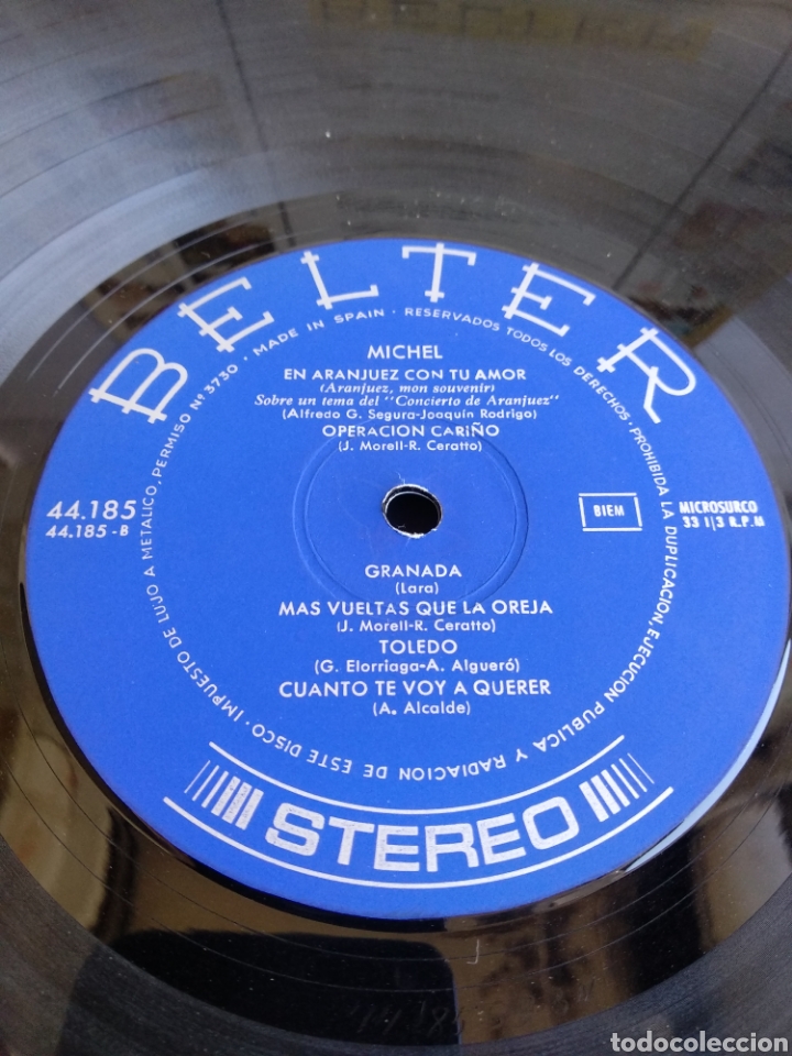Discos de vinilo: *MICHEL. SPAIN. BELTER. 1968. LX1.3 - Foto 3