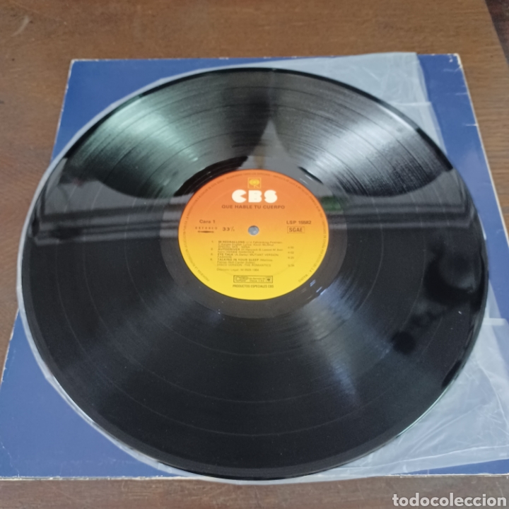 Discos de vinilo: ALTON - QUE HABLE TU CUERPO 1984 CBS - Foto 4