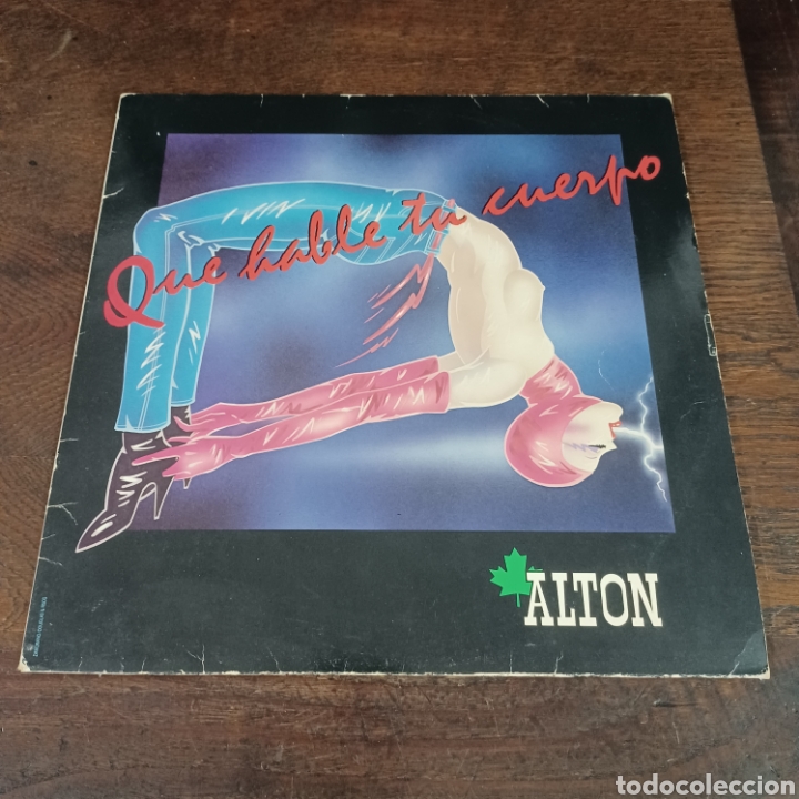 Discos de vinilo: ALTON - QUE HABLE TU CUERPO 1984 CBS - Foto 6