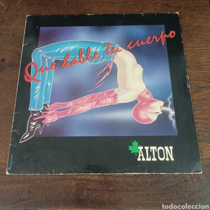 Discos de vinilo: ALTON - QUE HABLE TU CUERPO 1984 CBS - Foto 1