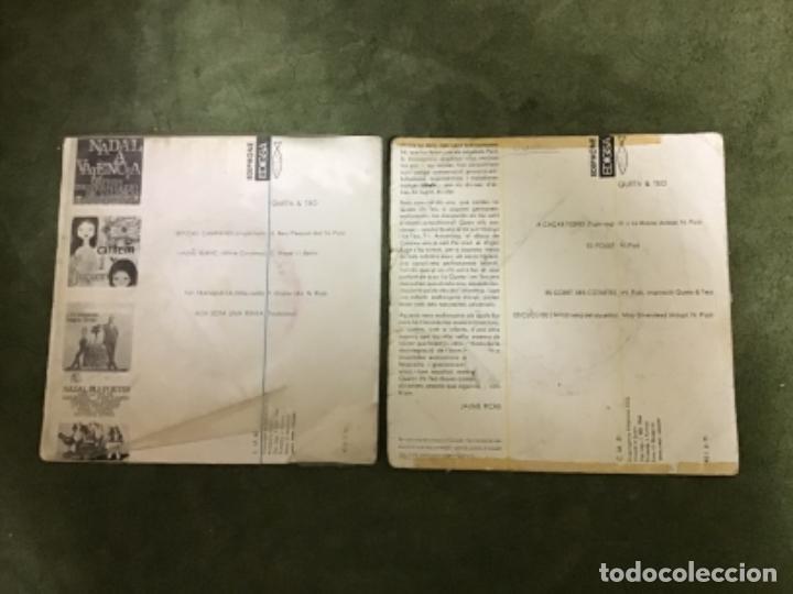 Discos de vinilo: QUETA & TEO, CARATULAS DE DISCO - Foto 2