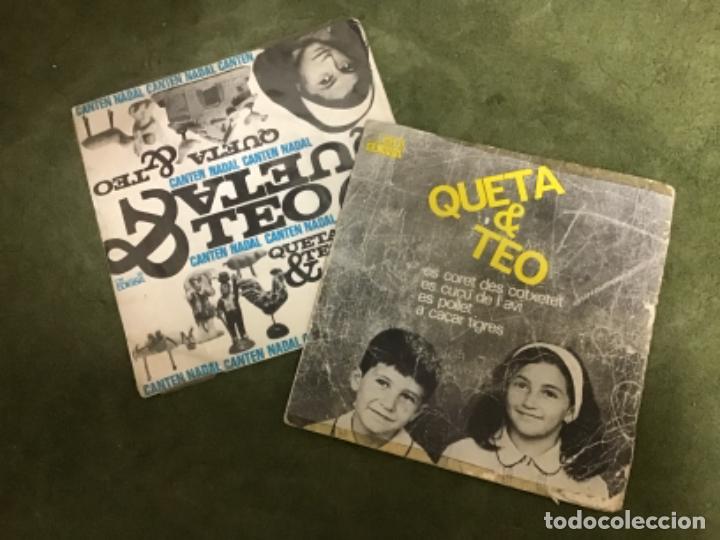 Discos de vinilo: QUETA & TEO, CARATULAS DE DISCO - Foto 1