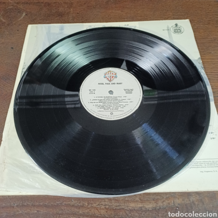 Discos de vinilo: PETER PAUL AND MARY / GRANDES EXITOS 1965 - Foto 4