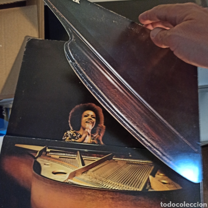 Discos de vinilo: Roberta Flack &lrm;&ndash; Killing Me Softly (Atlantic, UK, 1973) - Foto 2