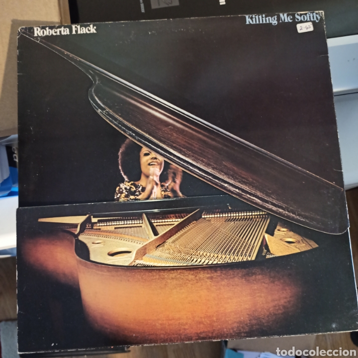 Discos de vinilo: Roberta Flack &lrm;&ndash; Killing Me Softly (Atlantic, UK, 1973) - Foto 1
