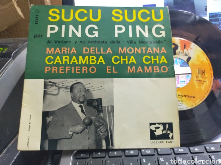Discos de vinilo: Ping ping ep sucu sucu + 3 Francia - Foto 1