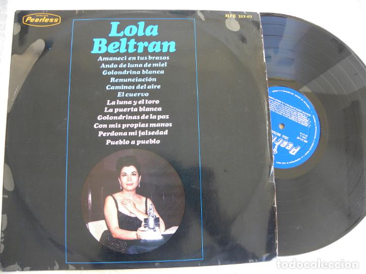 Discos de vinilo: LOLA BELTRAN -LP 1965 - Foto 1