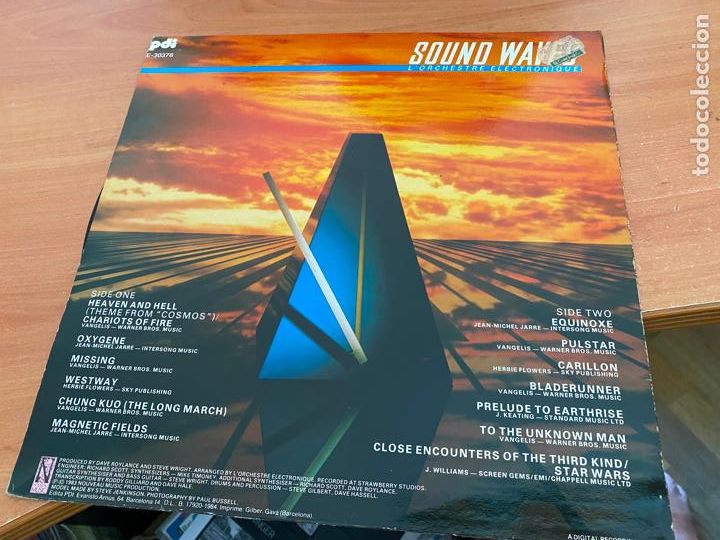 Discos de vinilo: SOUND WAVES LP (G-5) - Foto 3
