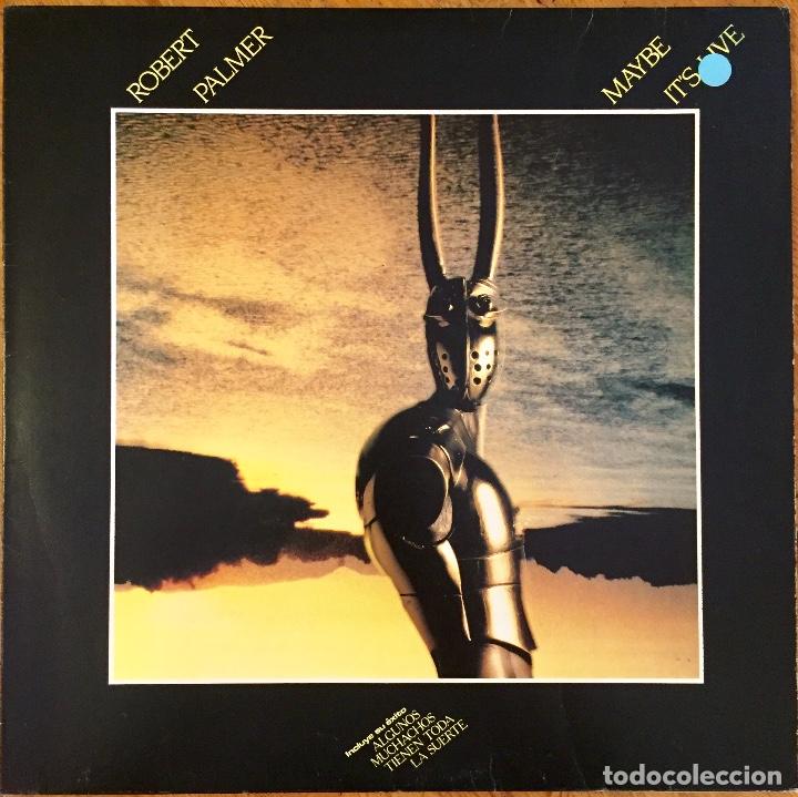 Discos de vinilo: ROBERT PALMER : MAYBE ITS LIVE [ISLAND - ESP 1982] LP - Foto 1