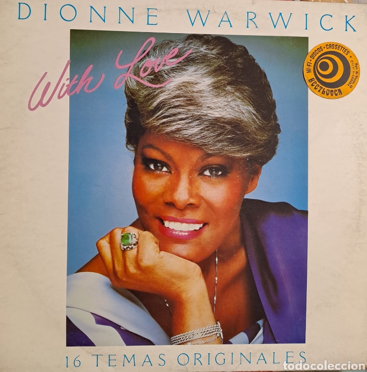 Discos de vinilo: * Dionne Warwick&nbsp;&ndash;&nbsp;With Love . - Foto 1
