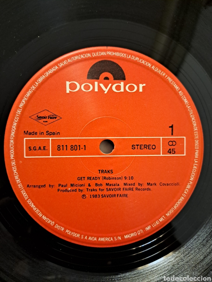 Discos de vinilo: *Traks&nbsp;&ndash;&nbsp;Get Ready - Foto 3